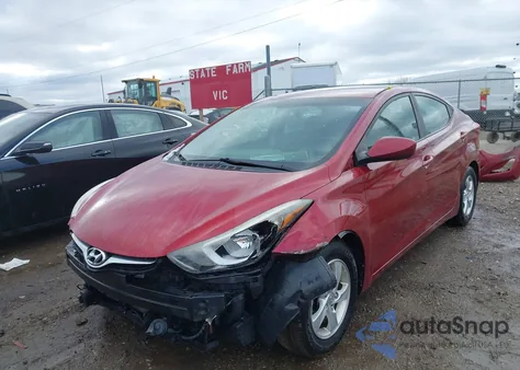 2014 Hyundai Elantra Se из США, поврежденный, VIN 5NPDH4AE5EH533810